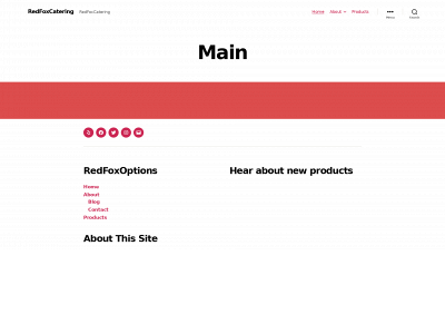 redfoxcatering.ca snapshot