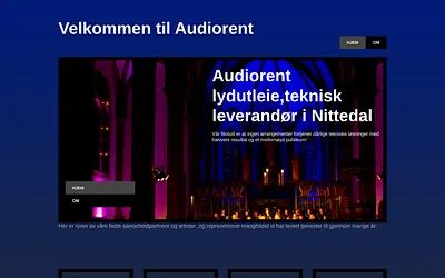 audiorent.no snapshot