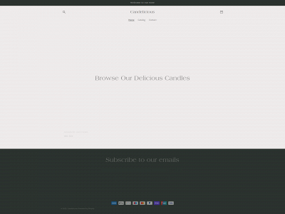 candelicious.se snapshot