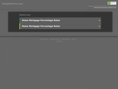 artiquityhome.com snapshot