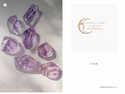 www.crystalclaireguidance.com snapshot