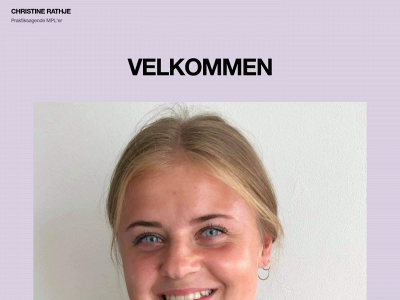 christinerathje.dk snapshot