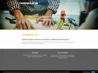 toimikkaat.com snapshot
