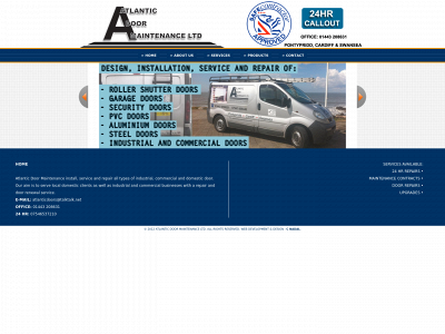 atlanticdoormaintenance.com snapshot