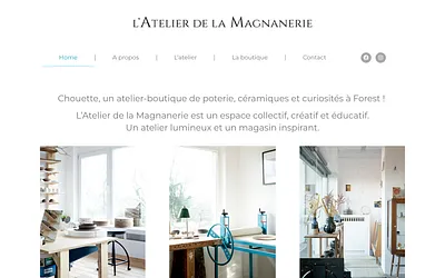 atelierdelamagnanerie.be snapshot