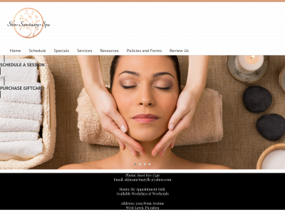 myskinsanctuaryspa.com snapshot