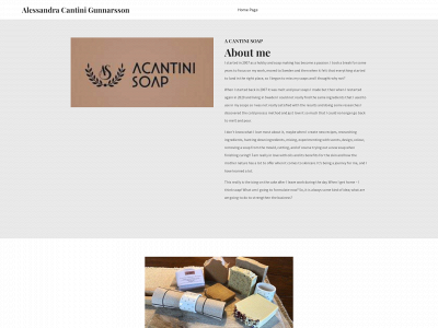 alessandracantini.com snapshot