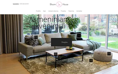 bloomhouse.lt snapshot