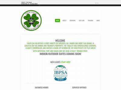 fourleafk9.com snapshot