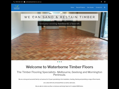 waterborne.com.au snapshot
