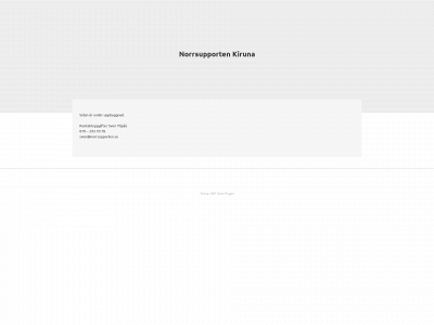 norrsupporten.se snapshot