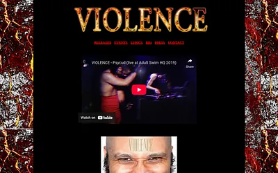violenceofficial.com snapshot