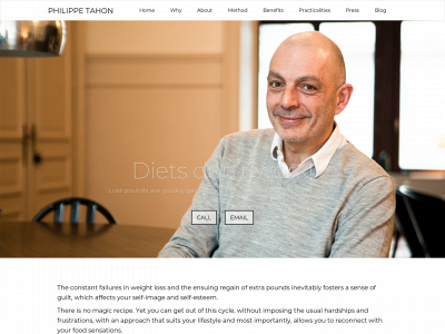 philippetahon.com snapshot