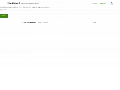 udforsknaturen.dk snapshot