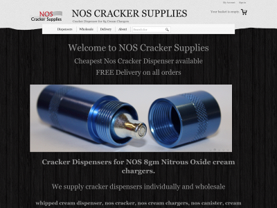 noscrackersupplies.co.uk snapshot