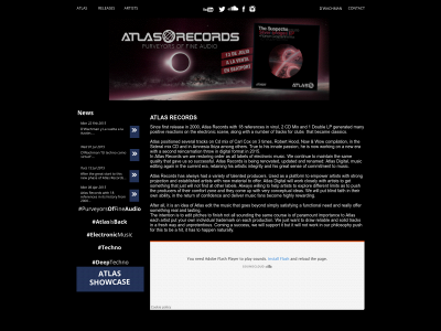 atlas-records.com snapshot