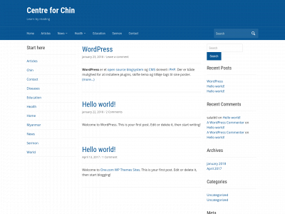 centreforchin.com snapshot