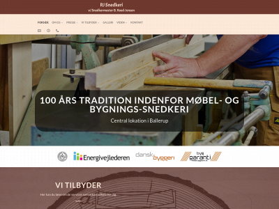 rjsnedkeri.dk snapshot