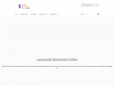 lucasauctionsonline.com snapshot