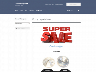 arcticvintage.com snapshot