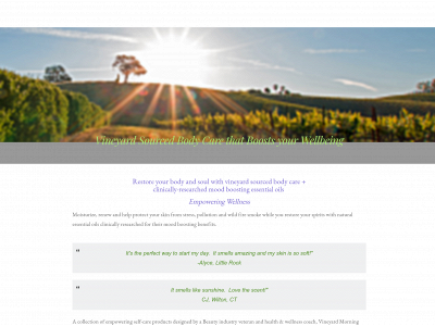 www.vineyardmorning.com snapshot
