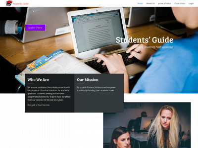 studentsquide.com snapshot