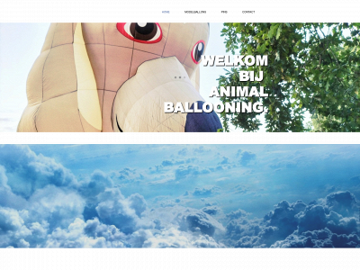 animalballooning.be snapshot