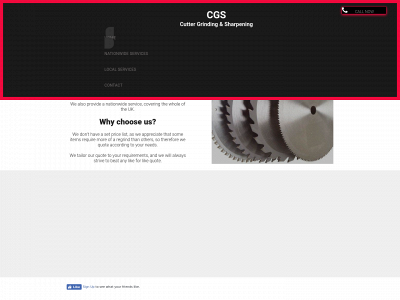 cuttergrindingandsharpening.uk snapshot