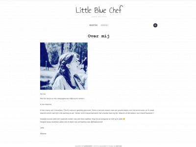 littlebluechef.be snapshot