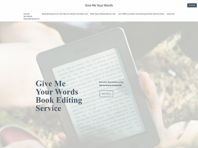 givemeyourwords.com snapshot