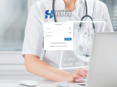 honorariosseguros.com snapshot