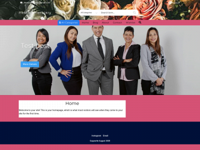 hestiasherbiary.com snapshot