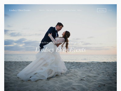 lindseyellenevents.com snapshot