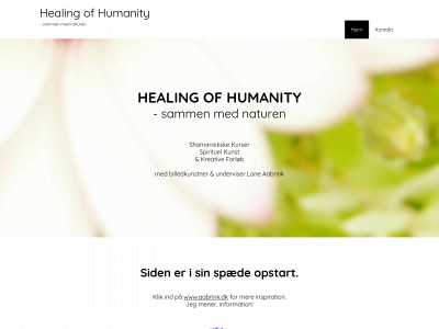 healingofhumanity.com snapshot