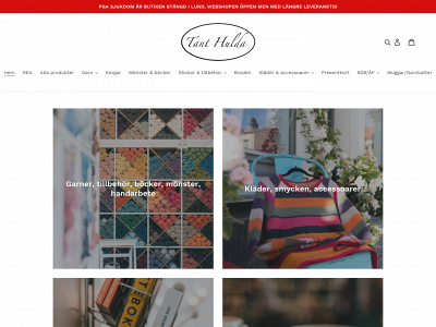 tanthulda.se snapshot