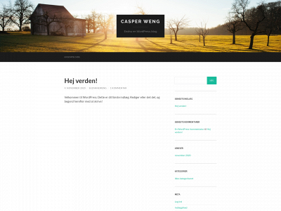 casperweng.dk snapshot