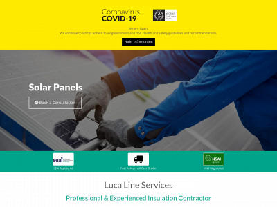 lucalineservicess.com snapshot