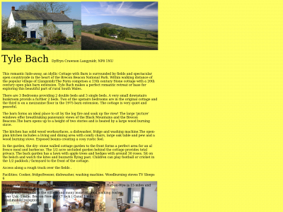 tyle-bach.co.uk snapshot