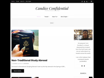 candiceconfidential.com snapshot