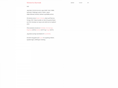 victoriadurnak.com snapshot
