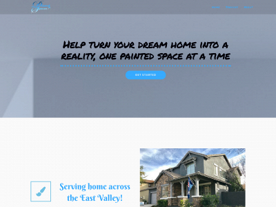 paintedspaces-az.com snapshot