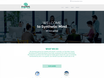 synthetic-mind.se snapshot