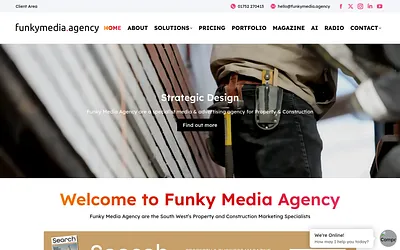 www.funkymedia.agency snapshot