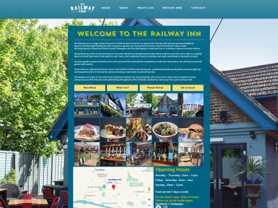therailwayinnportslade.co.uk snapshot