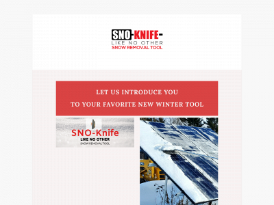 sno-knife.com snapshot
