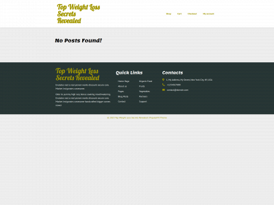 topweightlosssecrets.net snapshot