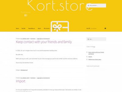 kort.store snapshot