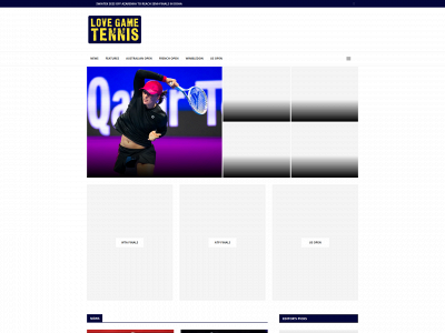 lovegametennis.com snapshot