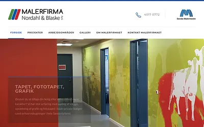 malerfirma-blaske.dk snapshot