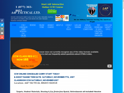 armed4freedom.net snapshot